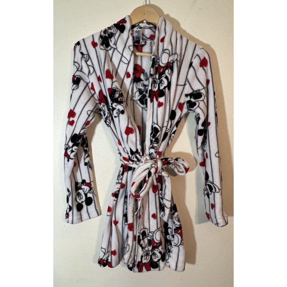 Disney Minnie Mouse Childs Bathrobe - Size Small